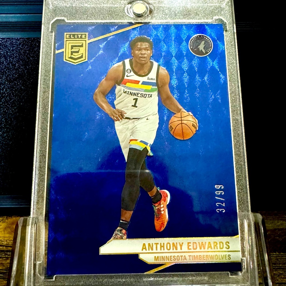 2023-24 Anthony Edward’s numbered 32/99